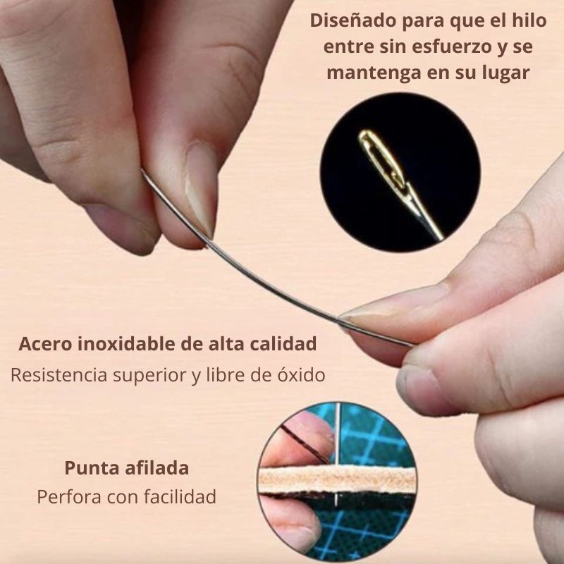 Kit de Agujas Pasa Fácil con Estuche